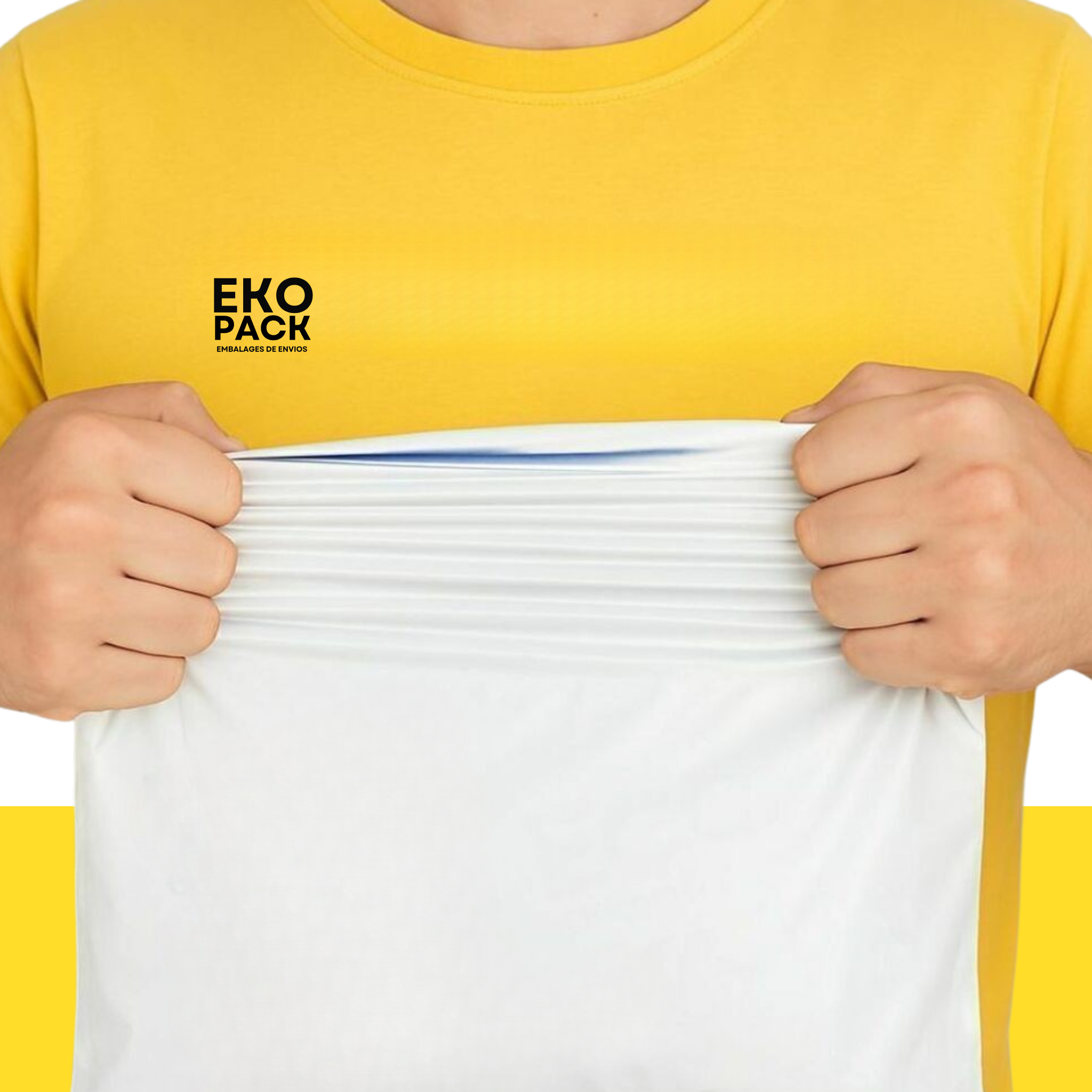 COEX Embalaje de Envio Blanco 19x25 100 UNIDADES