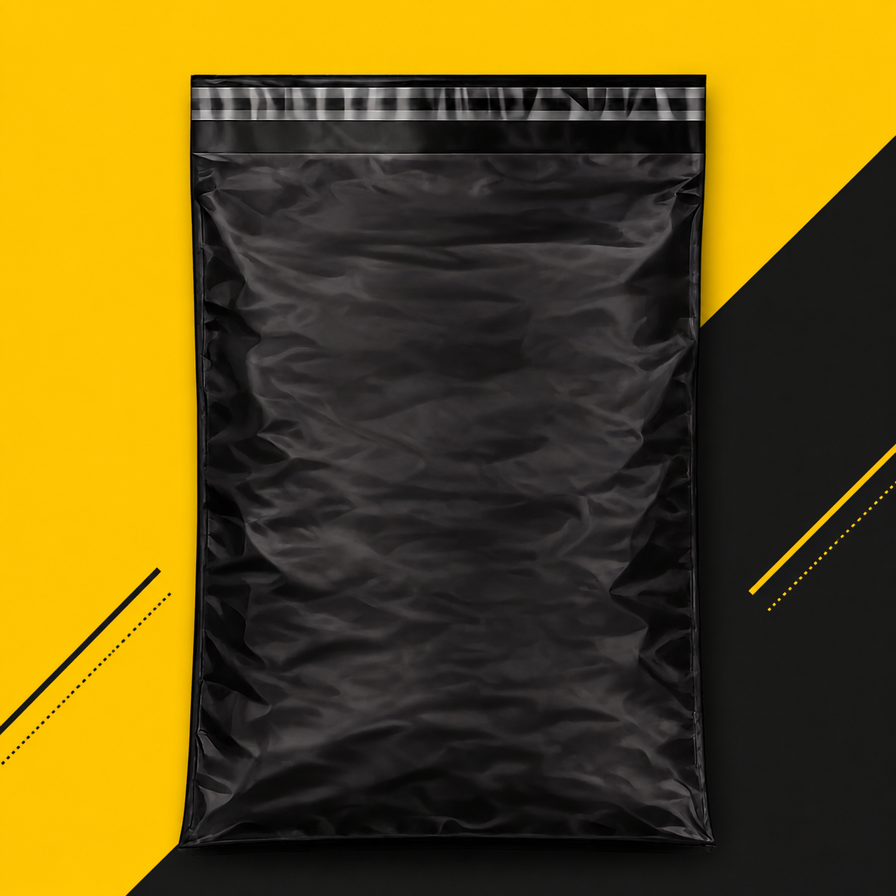 Bolsa Eco negra para envíos